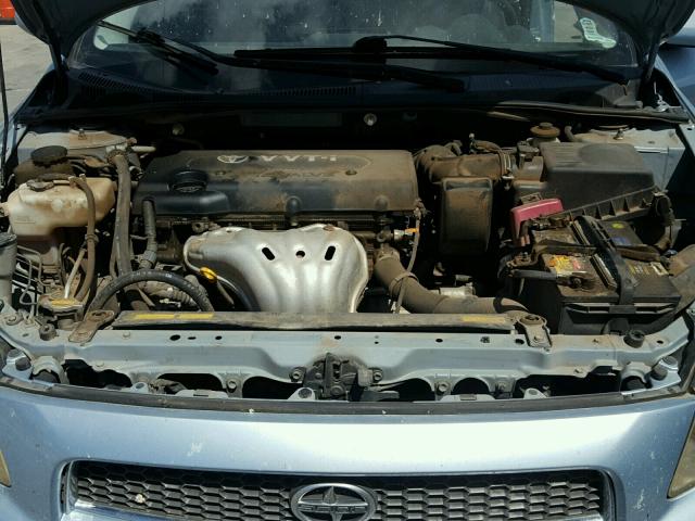 JTKDE177170145515 - 2007 TOYOTA SCION TC Mavi foto 7