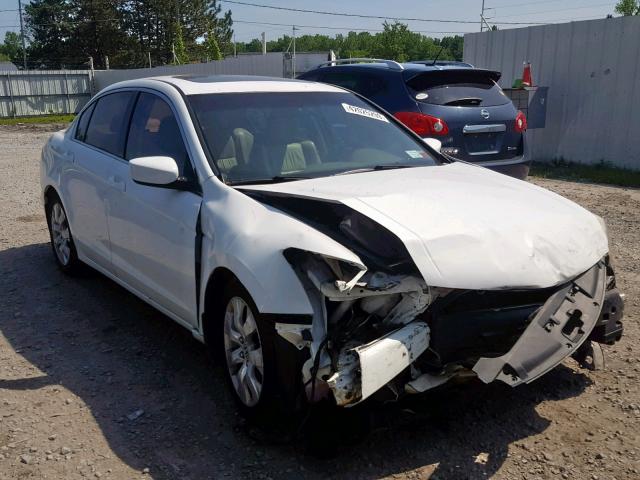 1HGCP2F87AA151416 - 2010 HONDA ACCORD EXL WHITE photo 1