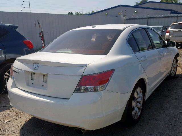 1HGCP2F87AA151416 - 2010 HONDA ACCORD EXL WHITE photo 4