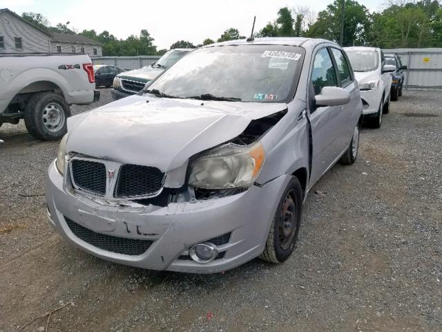 KL2TD66E49B654852 - 2009 PONTIAC G3 GRAY photo 2