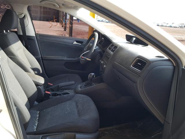 3VW2K7AJ3EM235383 - 2014 VOLKSWAGEN JETTA BASE 白色 照片 5