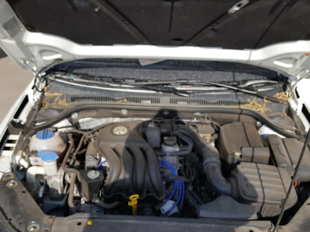 3VW2K7AJ3EM235383 - 2014 VOLKSWAGEN JETTA BASE 白色 照片 7