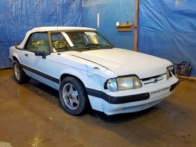 1FACP44M0MF104221 - 1991 FORD MUSTANG LX WHITE photo 1