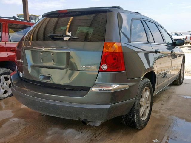 2C8GF68434R287044 - 2004 CHRYSLER PACIFICA GREEN photo 4