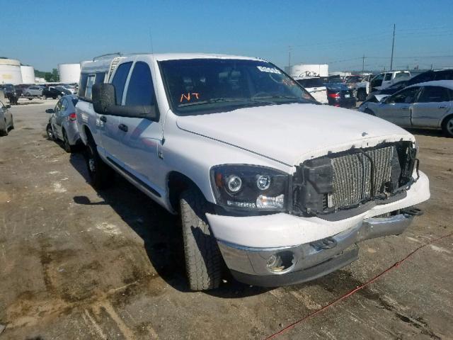 3D7KR28C96G180615 - 2006 DODGE RAM 2500 S თეთრი ფოტო 1