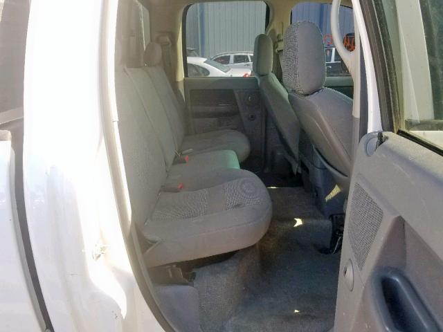 3D7KR28C96G180615 - 2006 DODGE RAM 2500 S თეთრი ფოტო 6