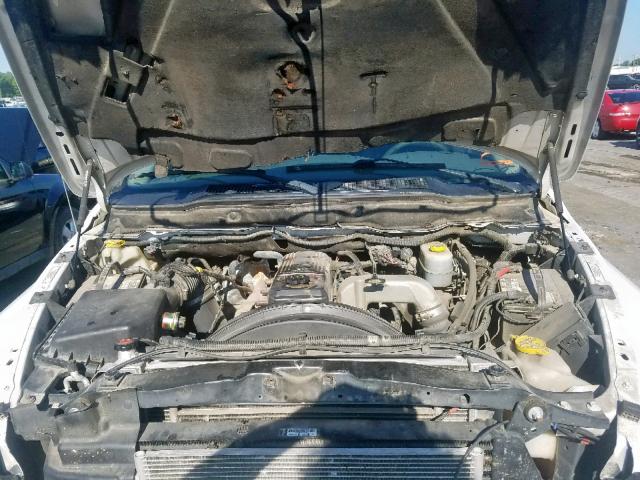 3D7KR28C96G180615 - 2006 DODGE RAM 2500 S თეთრი ფოტო 7