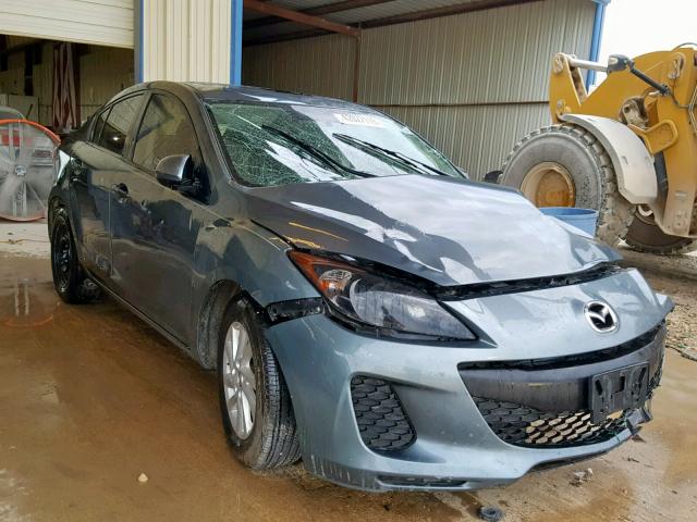 JM1BL1V78D1710968 - 2013 MAZDA 3 I GREEN photo 1