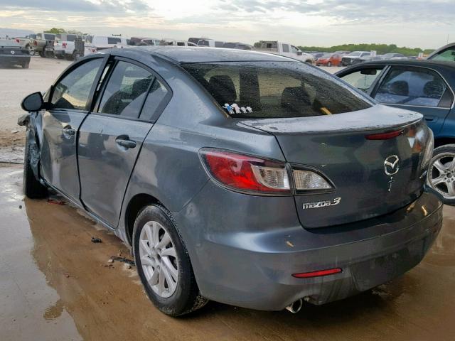 JM1BL1V78D1710968 - 2013 MAZDA 3 I GREEN photo 3