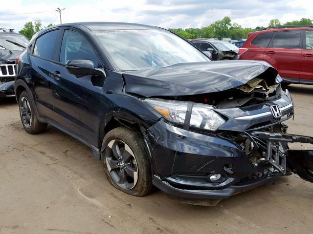 3CZRU6H53JM704488 - 2018 HONDA HR-V EX BLACK photo 1