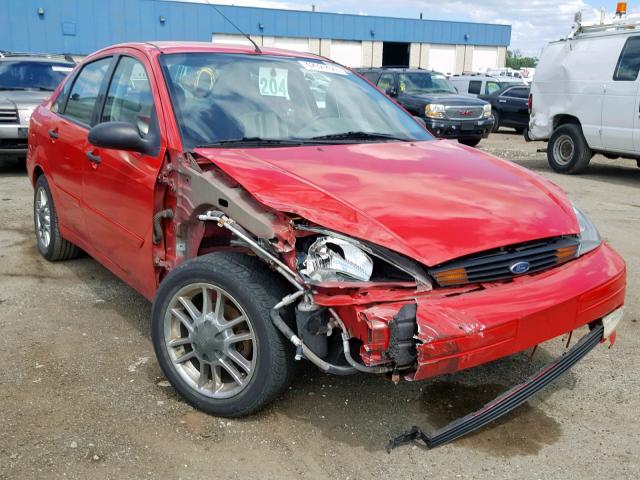 1FAFP38323W132741 - 2003 FORD FOCUS ZTS RED photo 1