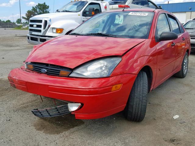 1FAFP38323W132741 - 2003 FORD FOCUS ZTS RED photo 2