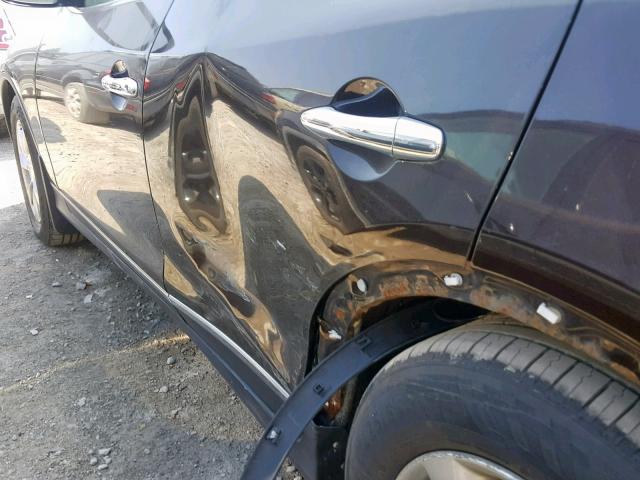 JNKAJ09F38M362741 - 2008 INFINITI EX35 BASE Tünd qırmızı foto 9