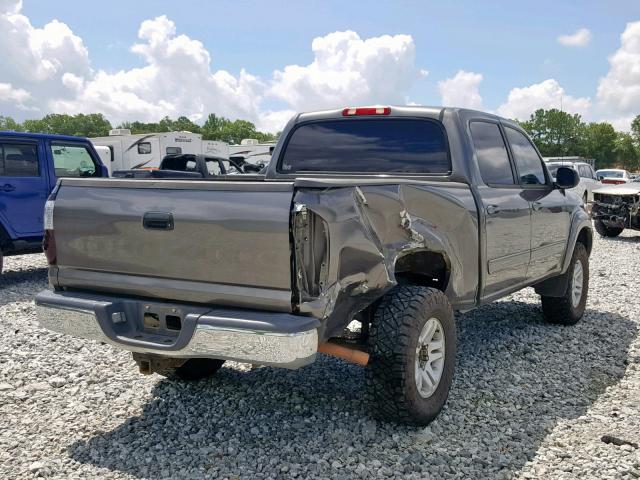 5TBET34166S511762 - 2006 TOYOTA TUNDRA DOU GRAY photo 4