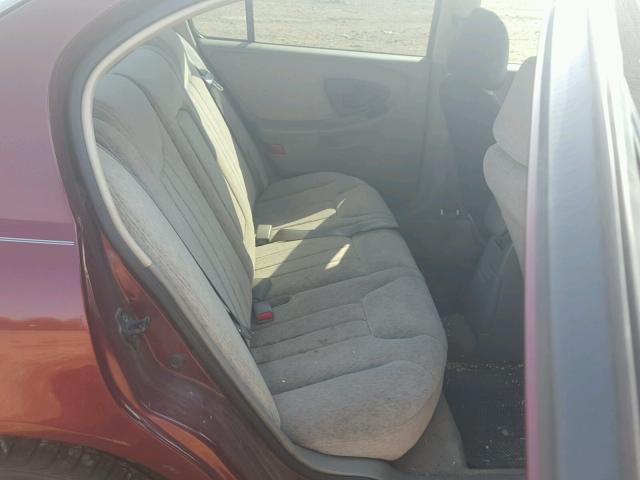 1G1NE52MXW6111609 - 1998 CHEVROLET MALIBU LS MAROON photo 6