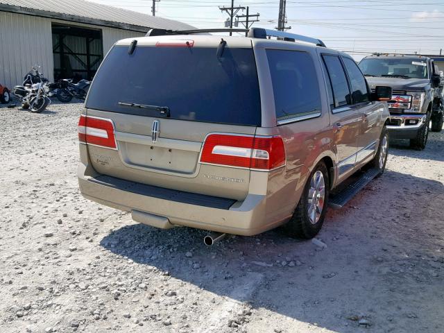 5LMFU28528LJ07340 - 2008 LINCOLN NAVIGATOR GOLD photo 4