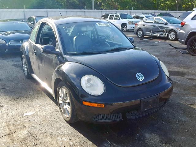 3VWPG31C08M501724 - 2008 VOLKSWAGEN NEW BEETLE BLACK photo 1
