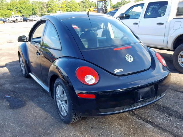 3VWPG31C08M501724 - 2008 VOLKSWAGEN NEW BEETLE BLACK photo 3