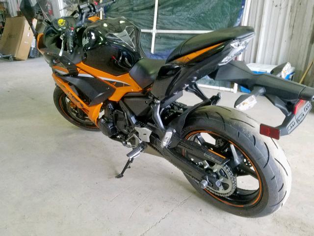 JKAEXEK1XKDA32130 - 2019 KAWASAKI EX650 F ORANGE photo 3