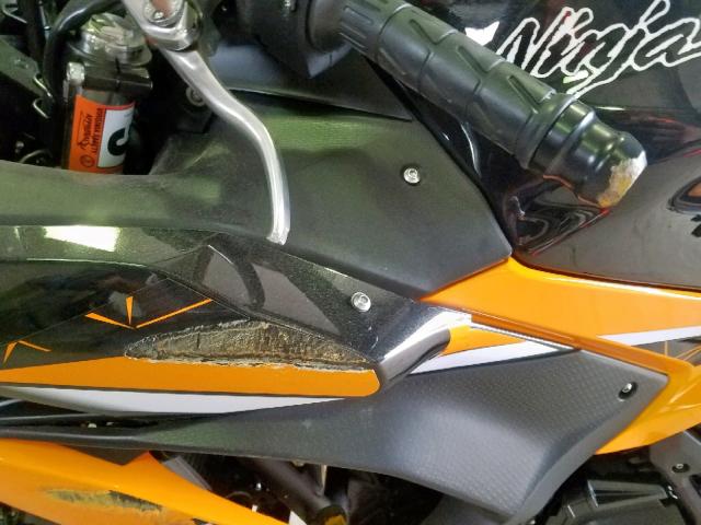 JKAEXEK1XKDA32130 - 2019 KAWASAKI EX650 F ORANGE photo 9