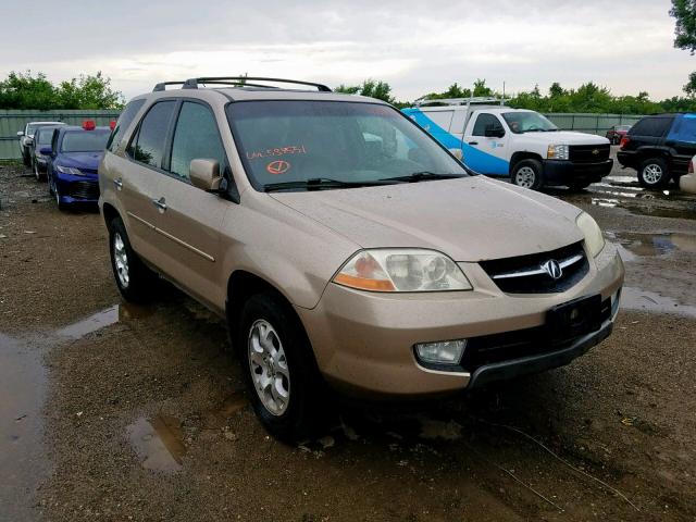 2HNYD18642H537551 - 2002 ACURA MDX TOURIN GOLD photo 1