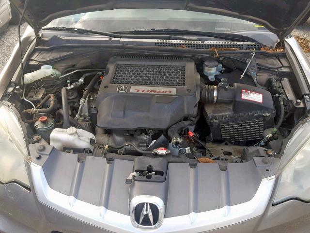 5J8TB18538A006444 - 2008 ACURA RDX TECHNO BROWN photo 7