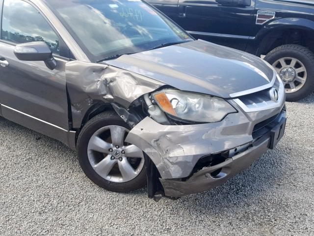 5J8TB18538A006444 - 2008 ACURA RDX TECHNO BROWN photo 9