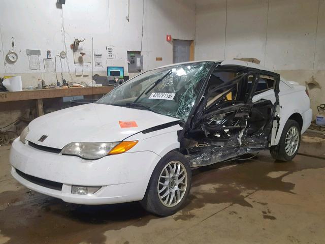 1G8AW15B57Z167988 - 2007 SATURN ION LEVEL WHITE photo 2