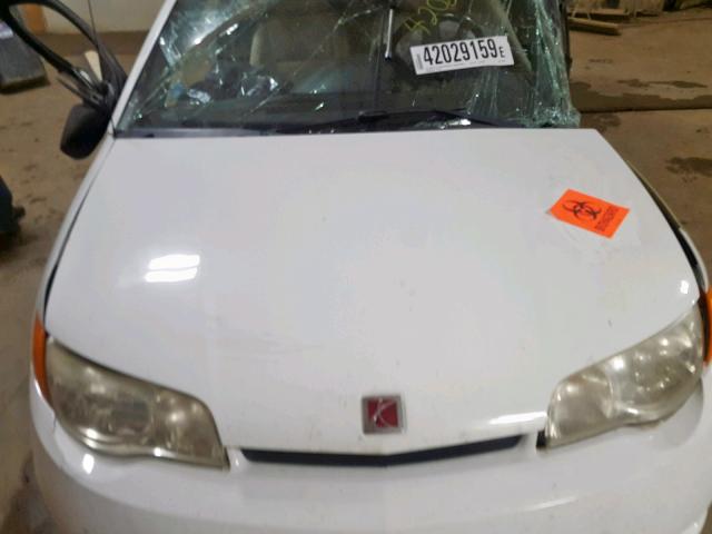 1G8AW15B57Z167988 - 2007 SATURN ION LEVEL WHITE photo 7