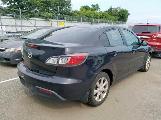 JM1BL1SG1A1154289 - 2010 MAZDA 3 I BLACK photo 4