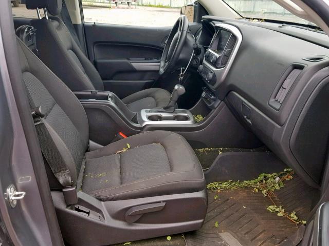 1GCPTCE16J1190634 - 2018 CHEVROLET COLORADO L GRAY photo 5