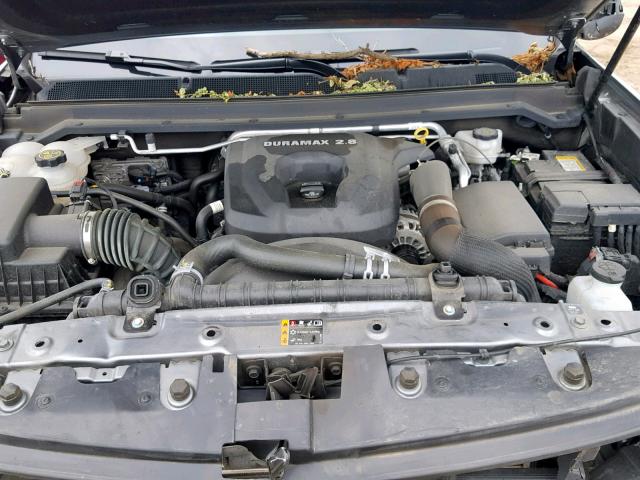 1GCPTCE16J1190634 - 2018 CHEVROLET COLORADO L GRAY photo 7