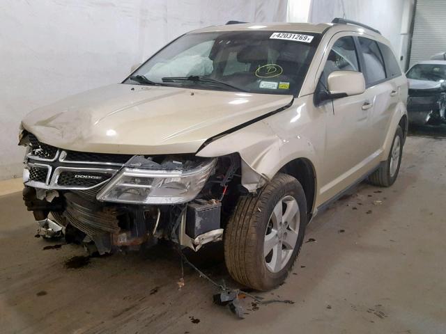 3D4PH1FG6BT502408 - 2011 DODGE JOURNEY MA GOLD photo 2