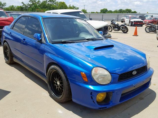 JF1GD29682G526768 - 2002 SUBARU IMPREZA WR BLUE photo 1