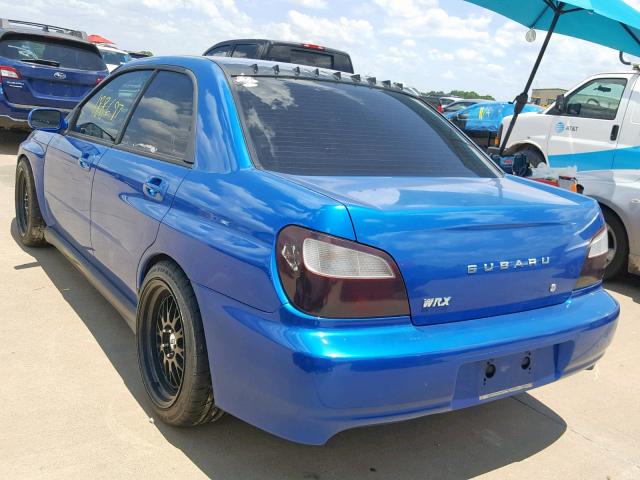 JF1GD29682G526768 - 2002 SUBARU IMPREZA WR BLUE photo 3