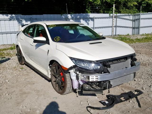 SHHFK8G31JU301140 - 2018 HONDA CIVIC TYPE WHITE photo 1