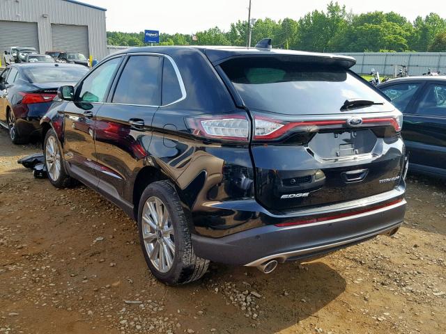 2FMPK3K8XJBC09836 - 2018 FORD EDGE TITAN BLACK photo 3