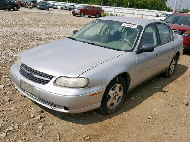 1G1ND52F94M552984 - 2004 CHEVROLET CLASSIC GRAY photo 2