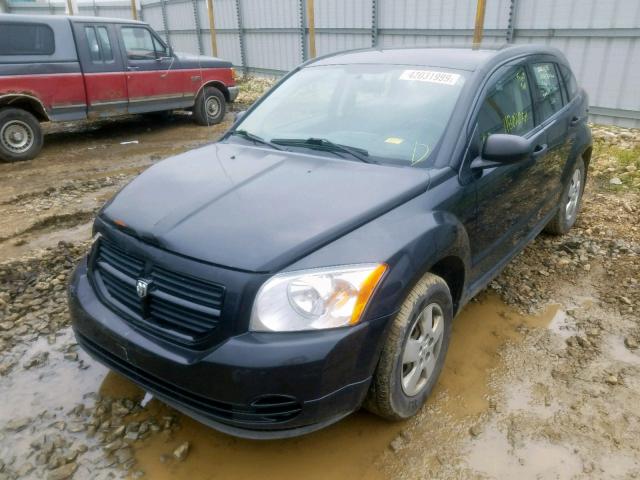 1B3HB28C69D238174 - 2009 DODGE CALIBER SE BLACK photo 2