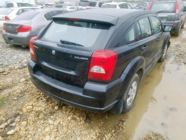 1B3HB28C69D238174 - 2009 DODGE CALIBER SE BLACK photo 4