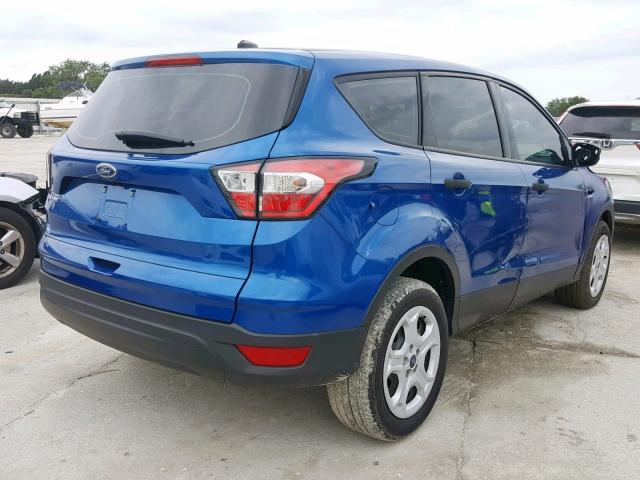 1FMCU0F73JUA49236 - 2018 FORD ESCAPE S BLUE photo 4