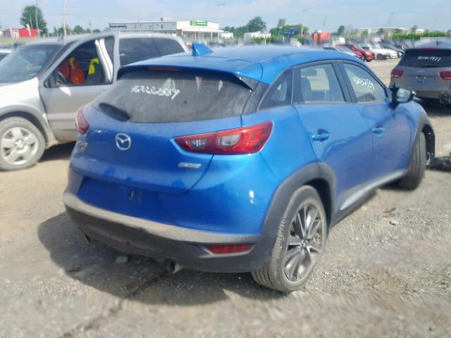 JM1DKBD70G0113309 - 2016 MAZDA CX-3 GRAND BLUE photo 4