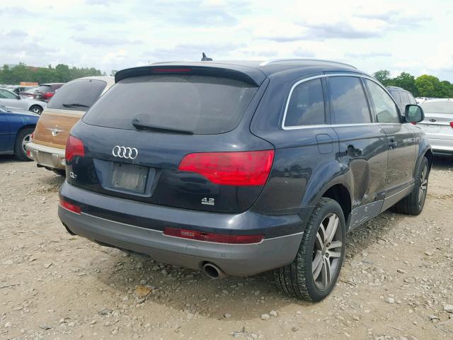 WA1BV74L68D063674 - 2008 AUDI Q7 4.2 QUA BLUE photo 4