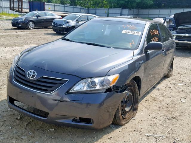 4T1BB46K19U086603 - 2009 TOYOTA CAMRY HYBR GRAY photo 2