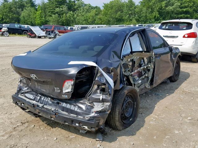 4T1BB46K19U086603 - 2009 TOYOTA CAMRY HYBR GRAY photo 4