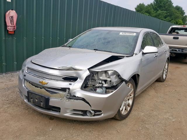 1G1ZE5E18BF330792 - 2011 CHEVROLET MALIBU LTZ 银色 照片 2