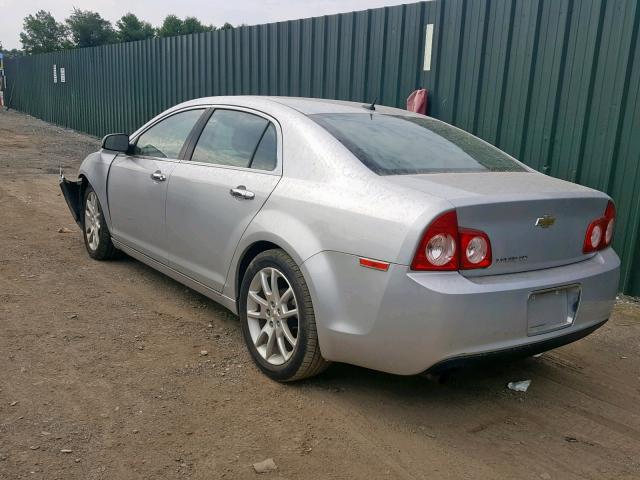 1G1ZE5E18BF330792 - 2011 CHEVROLET MALIBU LTZ 银色 照片 3