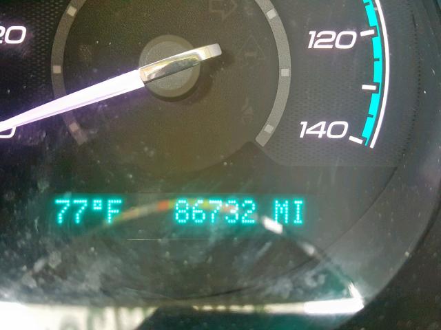 1G1ZE5E18BF330792 - 2011 CHEVROLET MALIBU LTZ 银色 照片 8