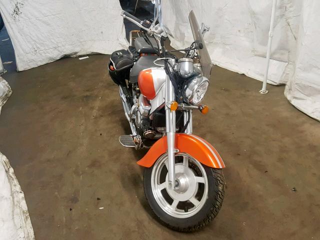 KM4MJ525341207662 - 2004 HYOSUNG GV250 ORANGE photo 1