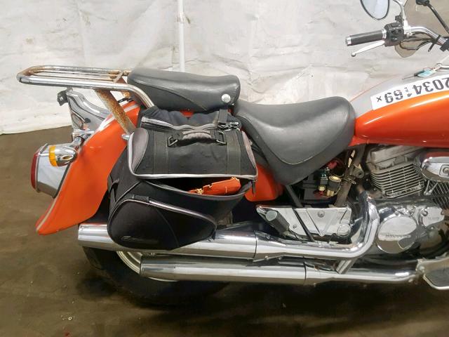 KM4MJ525341207662 - 2004 HYOSUNG GV250 ORANGE photo 6